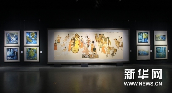 从写实到写意 杨晓阳美术作品展”济南开幕