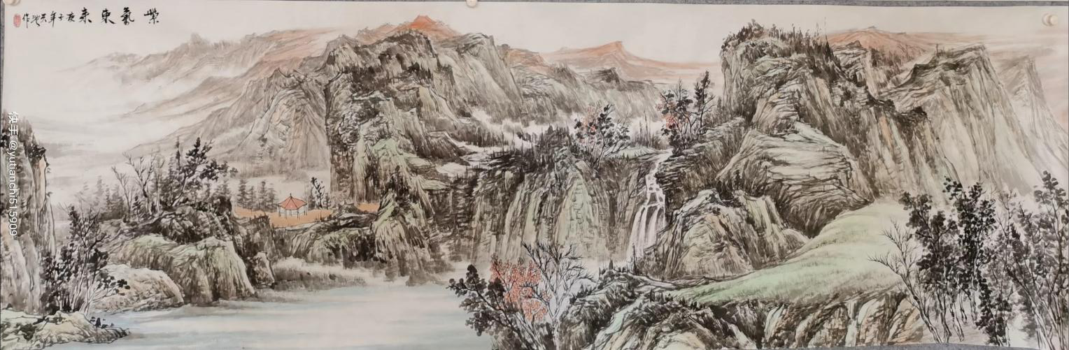 鱼天池:号"书画墨迹",甘肃陇西人,1984年9月出生,现为甘肃省