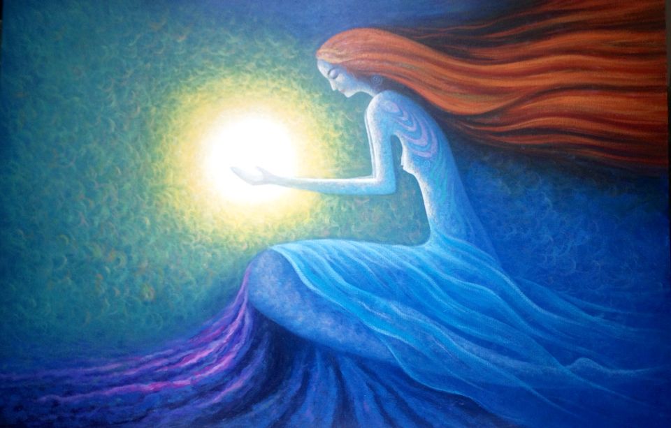 85后素食灵性画家林肯肯